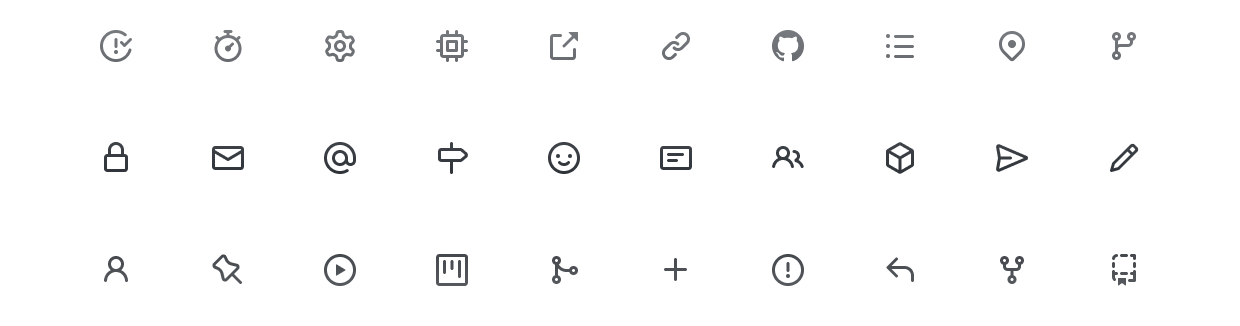 github icons